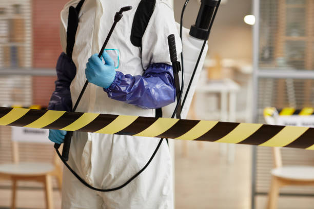 Professional Biohazard technician working in Washington, NC